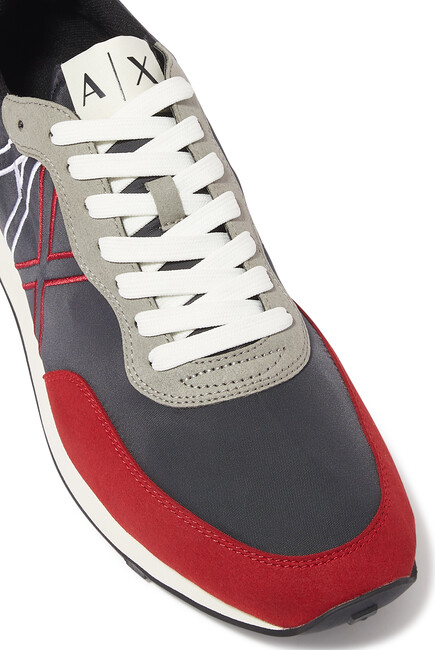 Athens Low-Top Lace-Up Sneakers